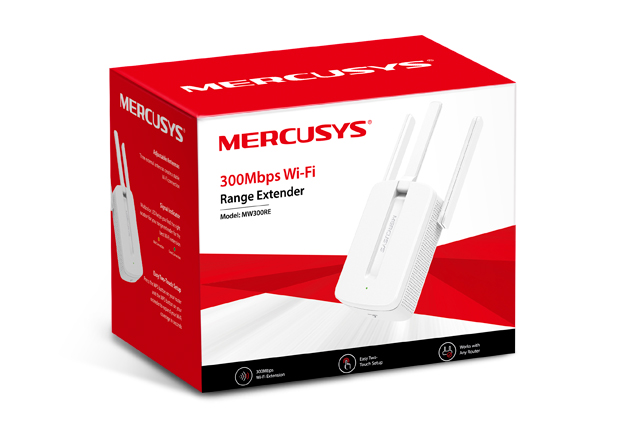 EXTENSOR DE RANGO WI-FI 300Mbps MERCUSYS 