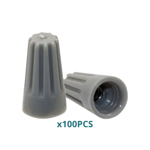 CONECTOR CIEGO GRIS CABLE 22-16 AWG BLSx100PZAS CASIEL