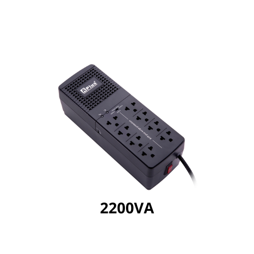 REGULADOR DE VOLTAJE 2200VA/1100W (8 AVR)