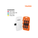 JUEGO DE 6 DESARMADORES DE JOYERO (JOY-6) TRUPER