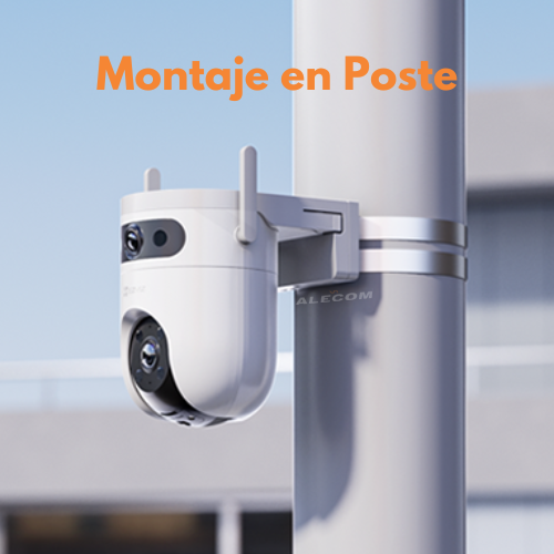CAMARA IP PT LENTE DUAL EXTERIOR 10MP WIFI LENTE 2.8+6MM EZVIZ