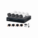 KIT-4 CAMARAS 1080P+XVR 8CH AI+FUENTE+CABLES+1TB DAHUA