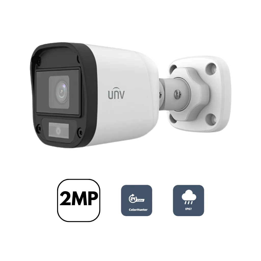 CAMARA ANALOGO 2MP TUBO LF DOLPHIN 2001010101 UNV