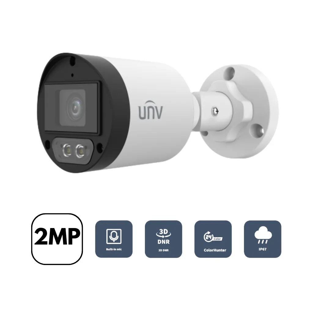 CAMARA ANALOGO 2MP TUBO LF  WHALE 2001010201 UNV