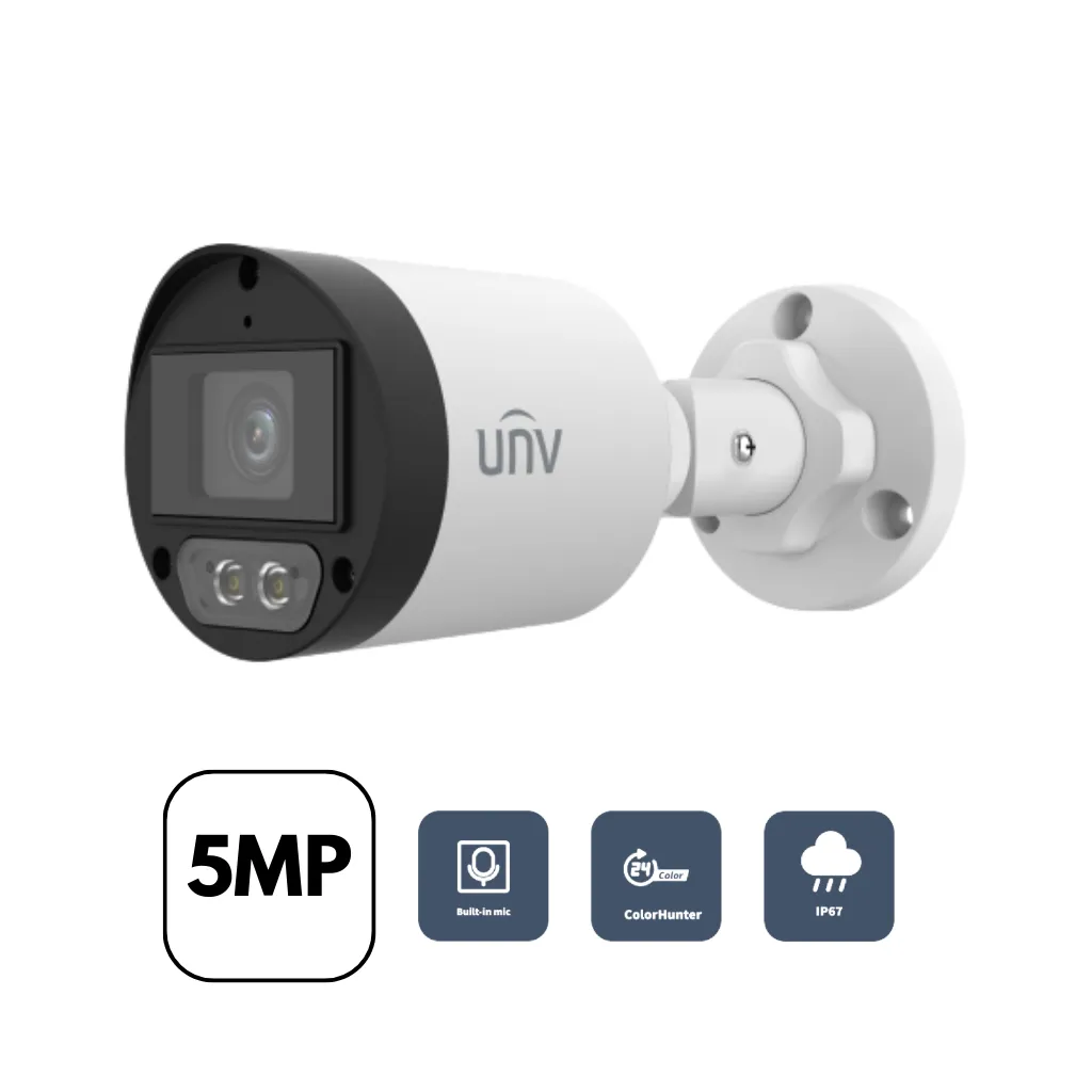 CAMARA ANALÓGICA MINI BALA 5MP WHALE 2001010203 UNV