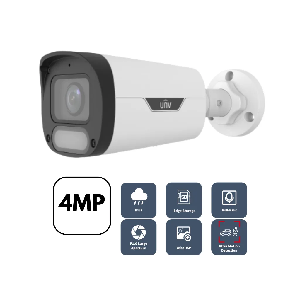 CAMARA IP BALA 4MP 2002010232 UNV