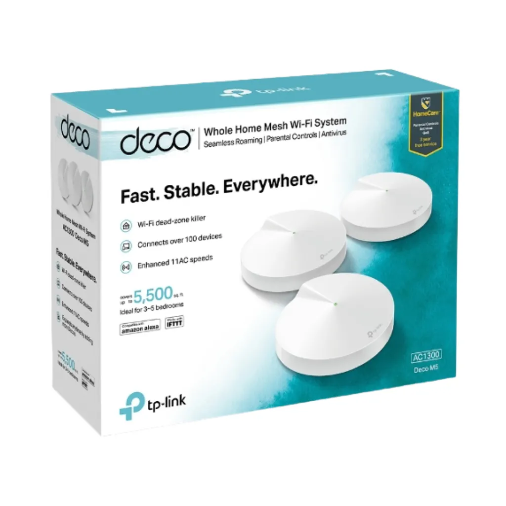 SISTEMA WIFI MESH 400MBPS DUAL 2.4-5GHZ (PACKx3) TP-LINK