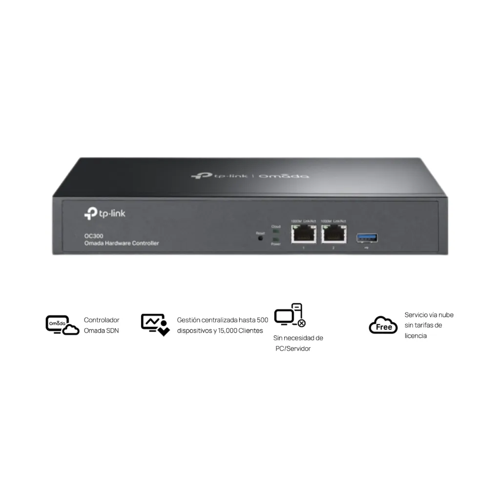 [OC300] CONTROLADOR OMADA CLOUD 500 PUNTOS TP-LINK