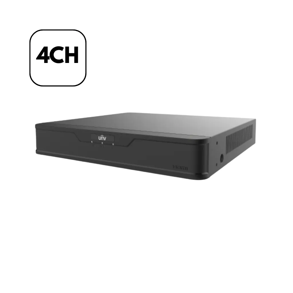 [XVR301-04U3] GRABADOR 4CH SERIE U 8MP REAL 2012010403 UNV
