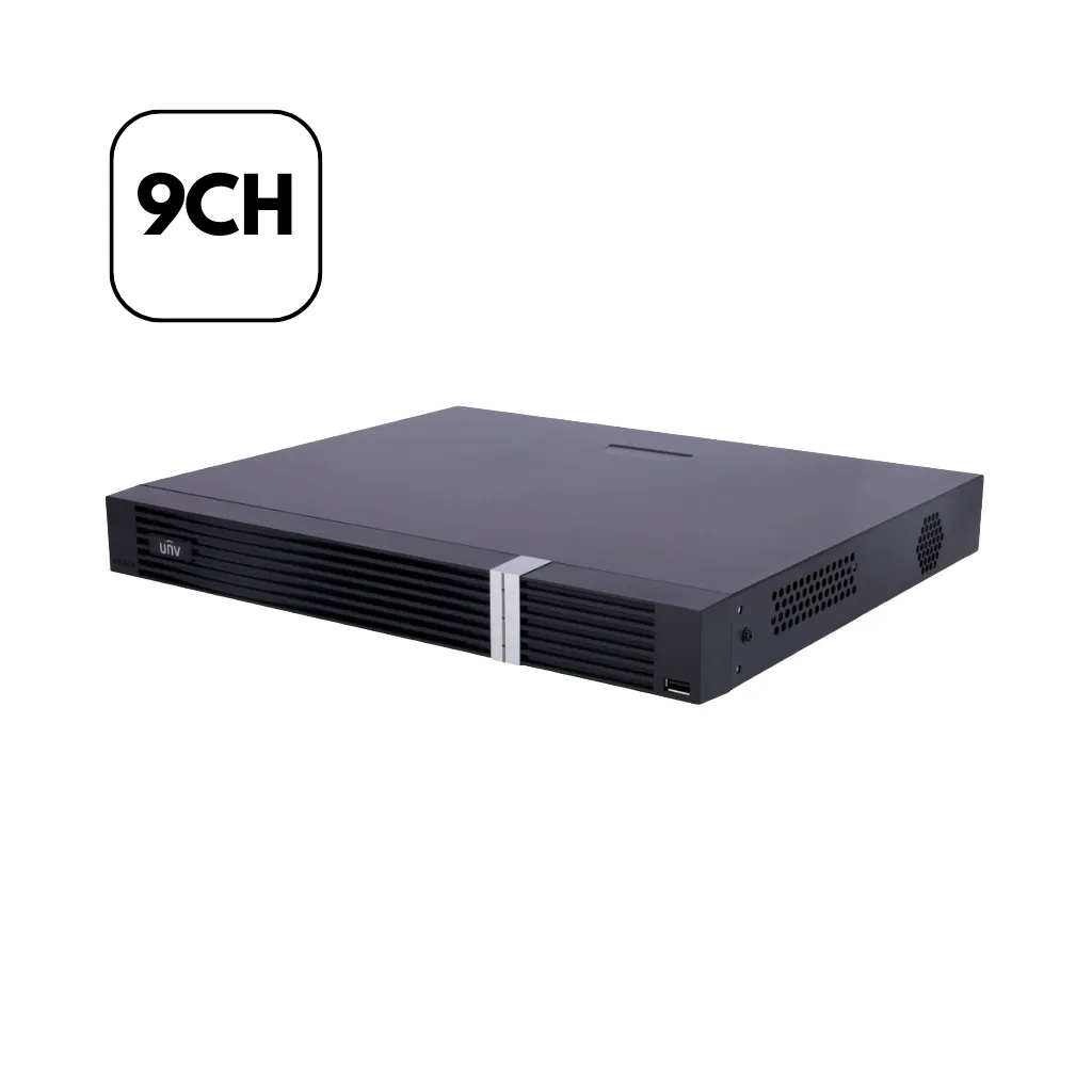 [NVR302-09E2-IQ] GRABADOR DE RED 9 CANALES 2HDD PRIME 2010020108 UNV