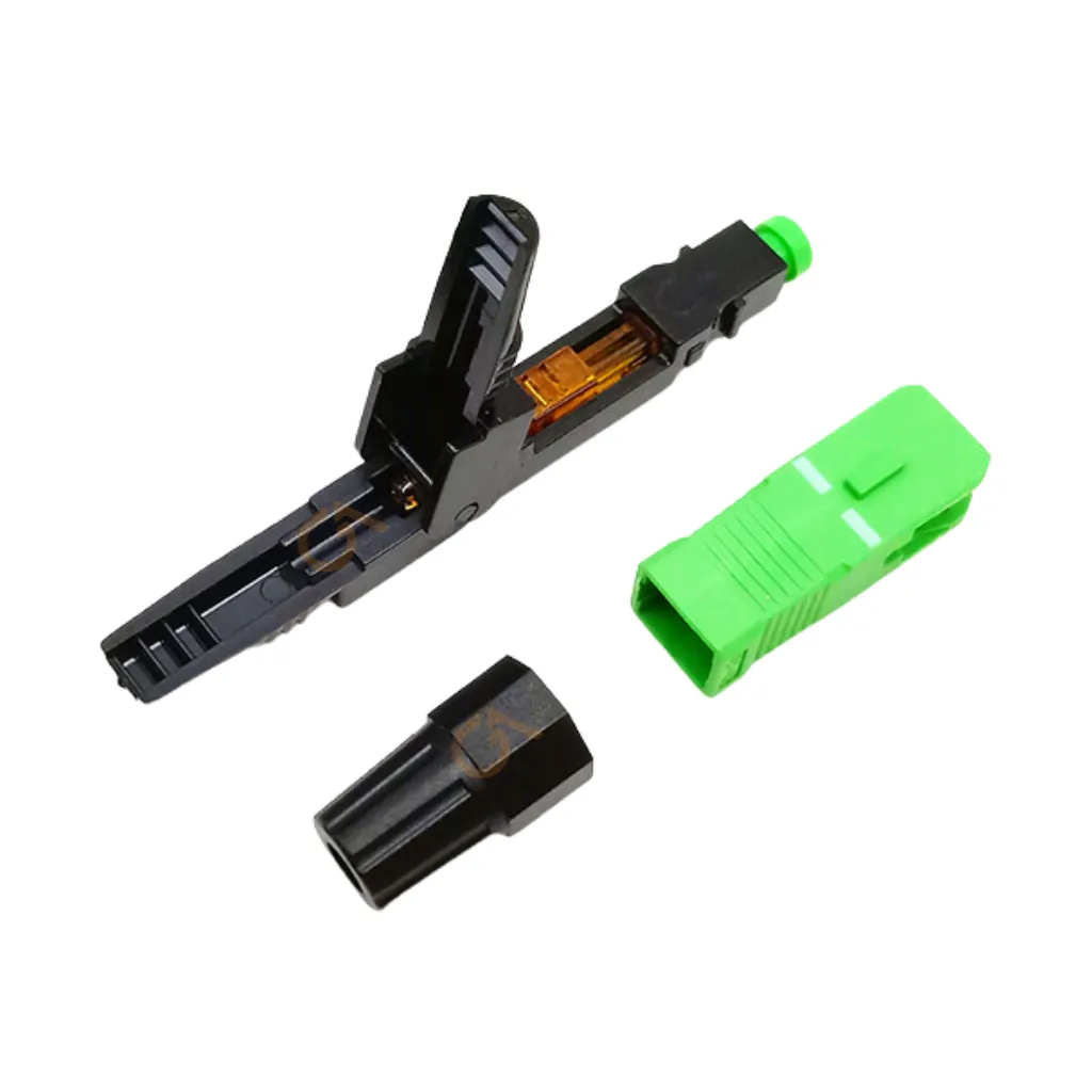 CONECTOR RAPIDO O MECANICO FIBRA SC/APC CAPUCHA CORTA xUND. DIXON