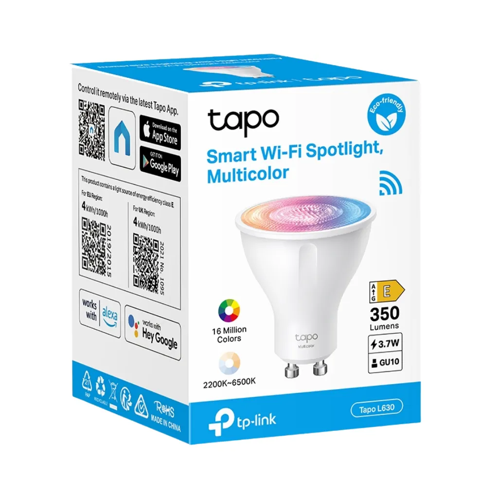 [TAPO L630] BOMBILLA GU10 MULTICOLOR WI-FI L630 TAPO