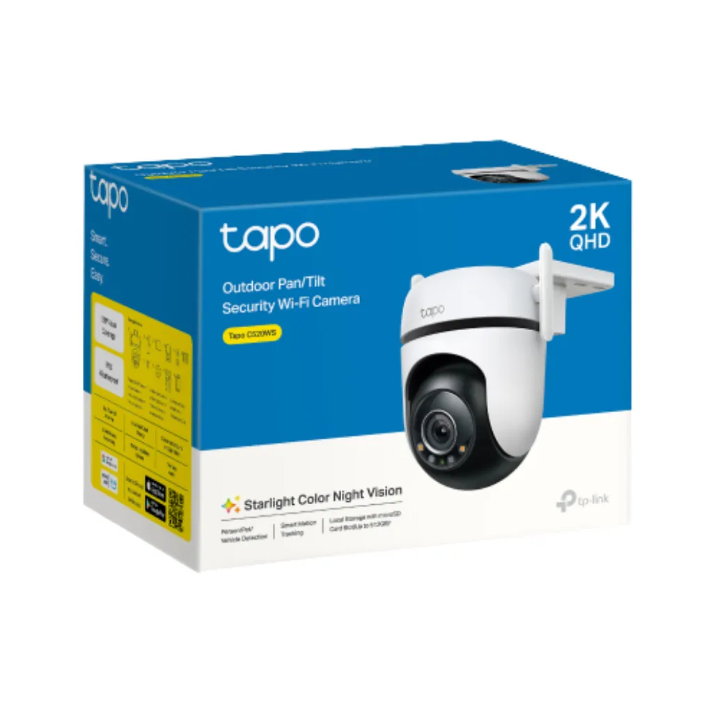 [TAPO C520WS] CAMARA WI-FI 2K - 360° EXTERIOR C520WS TAPO