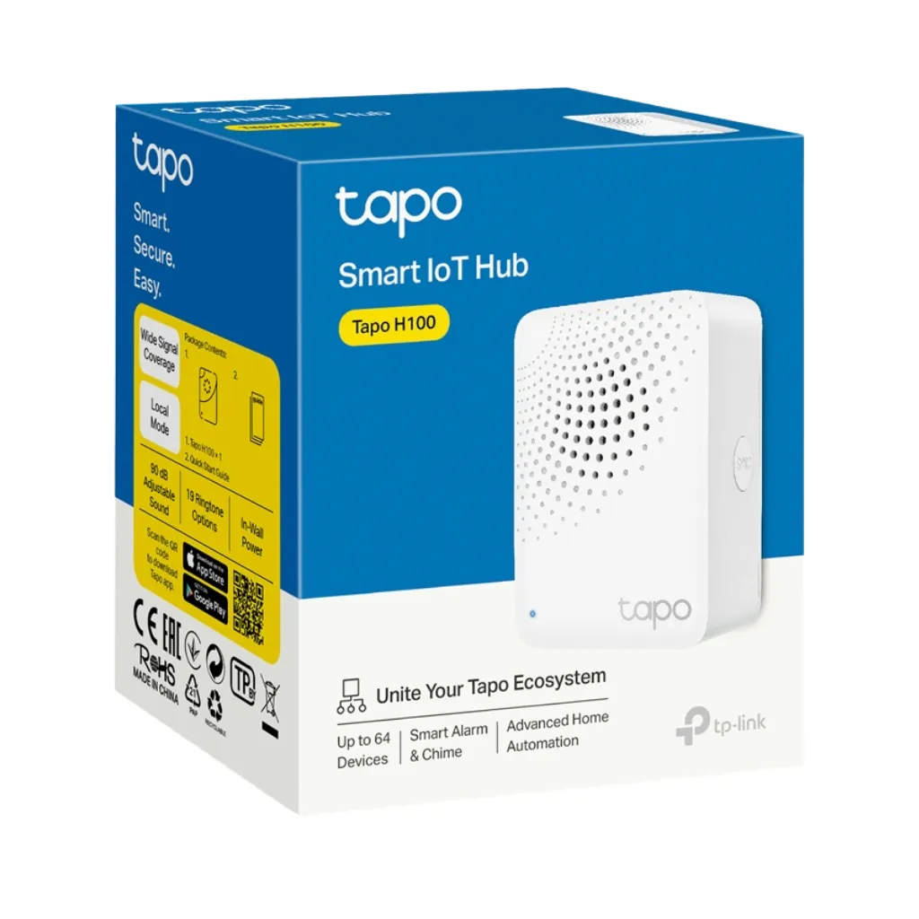 [TAPO H100] HUB INTELIGENTE CON ALARMA TAPO