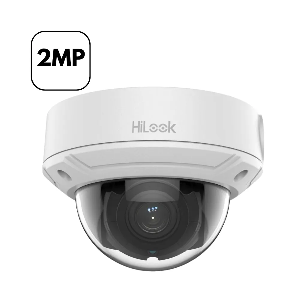 [IPC-D620H-V] CAMARA IP DOMO 2MP D/N ICR  H.265+ IP67-IK10 L-2.8-12MM VARIFOCAL IR30MTS POE HILOOK