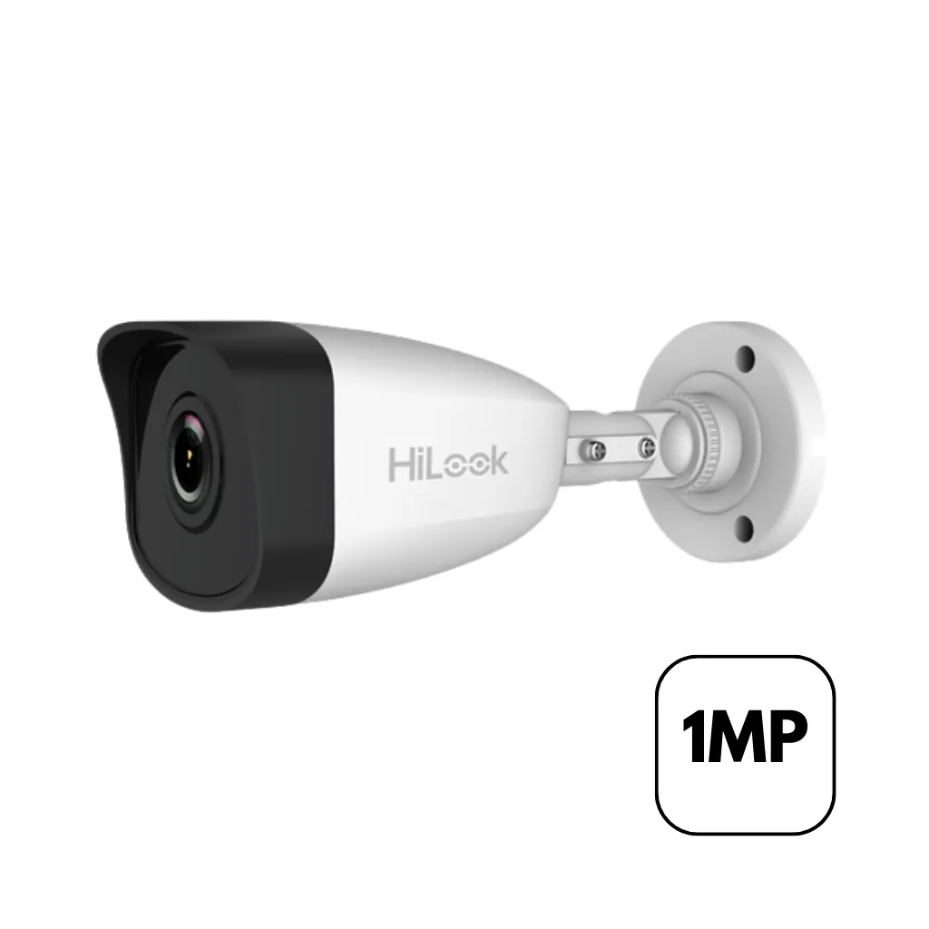 CAMARA IP TUBO 1MP D/N ICR  H.265+ IP66 IR30MTS POE EXT. HILOOK