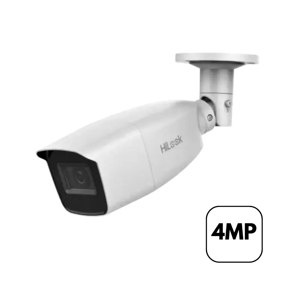 CAMARA ANALOGO 4MP TUBO  L-2.8-12MM IR-40MTS VARIFOCAL HILOOK