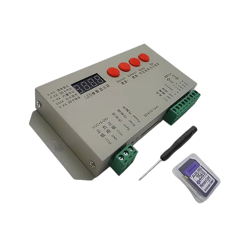 [K-1000S] CONTROLADOR P/ PIXEL CINTAS LED RGB INTELIGENTE