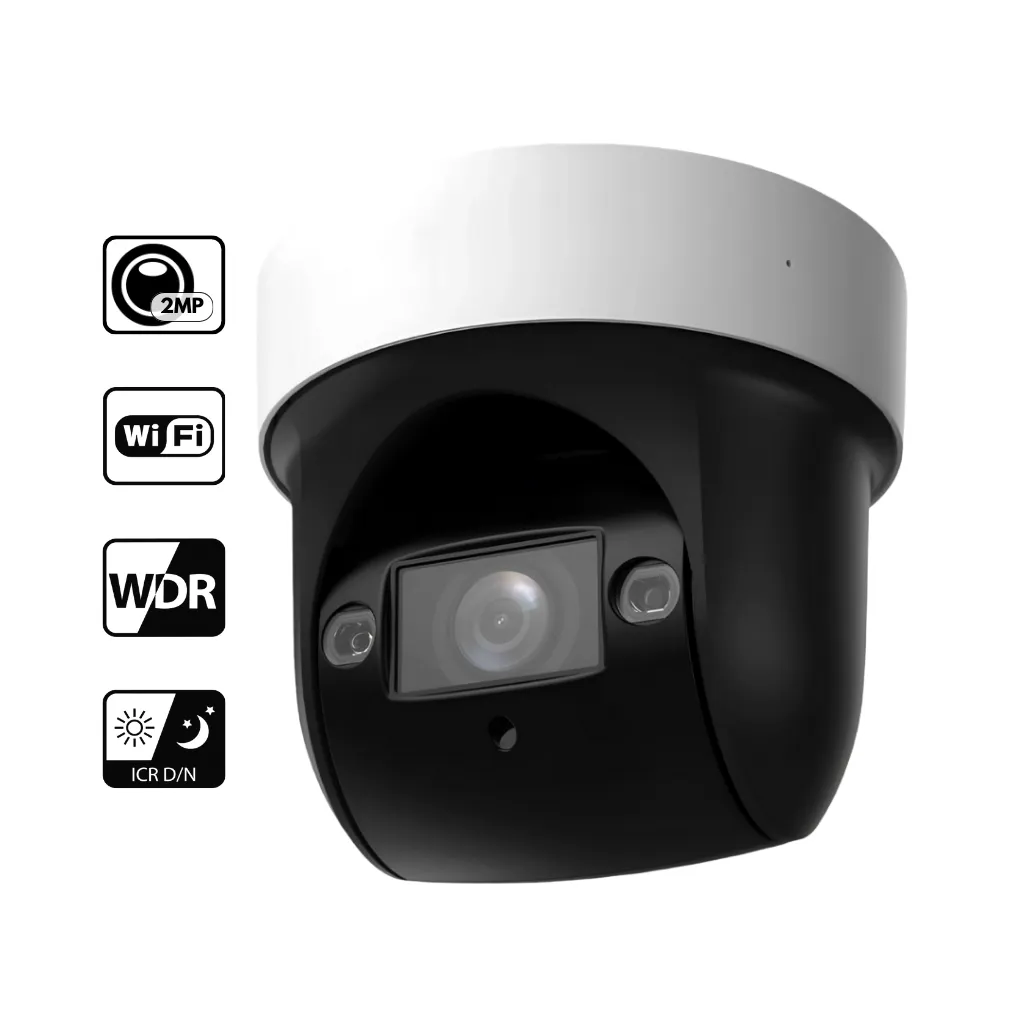 CAMARA IP 2MP MINI DOMO PTZ 4X WIFI SD29204TN-GN-W DAHUA