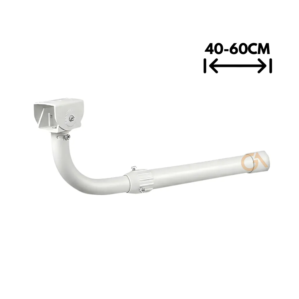 [ALE-C60-R] SOPORTE CURVO P/CAMARA REGULABLE 40-60CM SP-C60