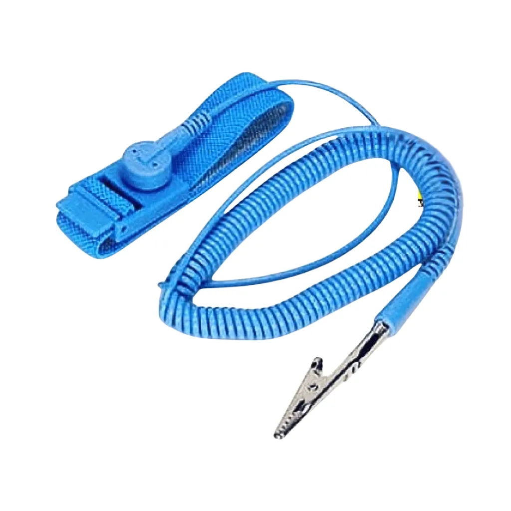 [ZD-152] PULSERA ANTI-ESTATICA T/HELECOIDAL C/COCODRILO TAKEMA