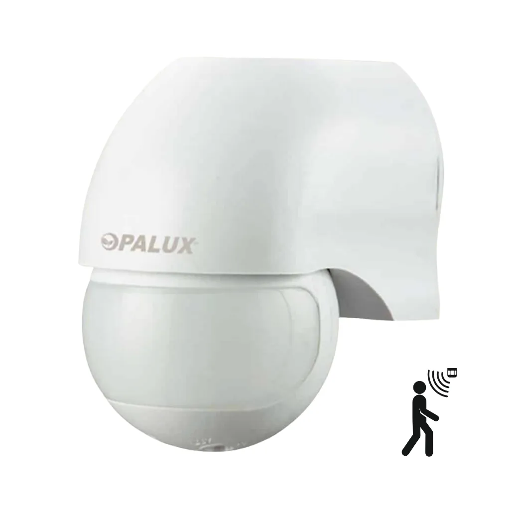 SENSOR DE MOVIMIENTO 180° 12 MTS SERIE II OPALUX