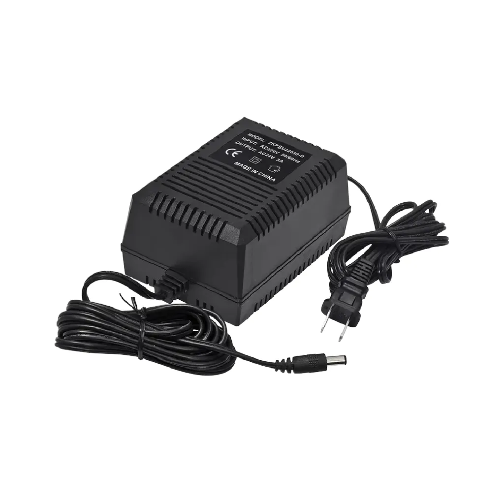 TRANSFORMADOR PARA PTZ 220V-24VAC/3AMP 60HZ ZKTECO