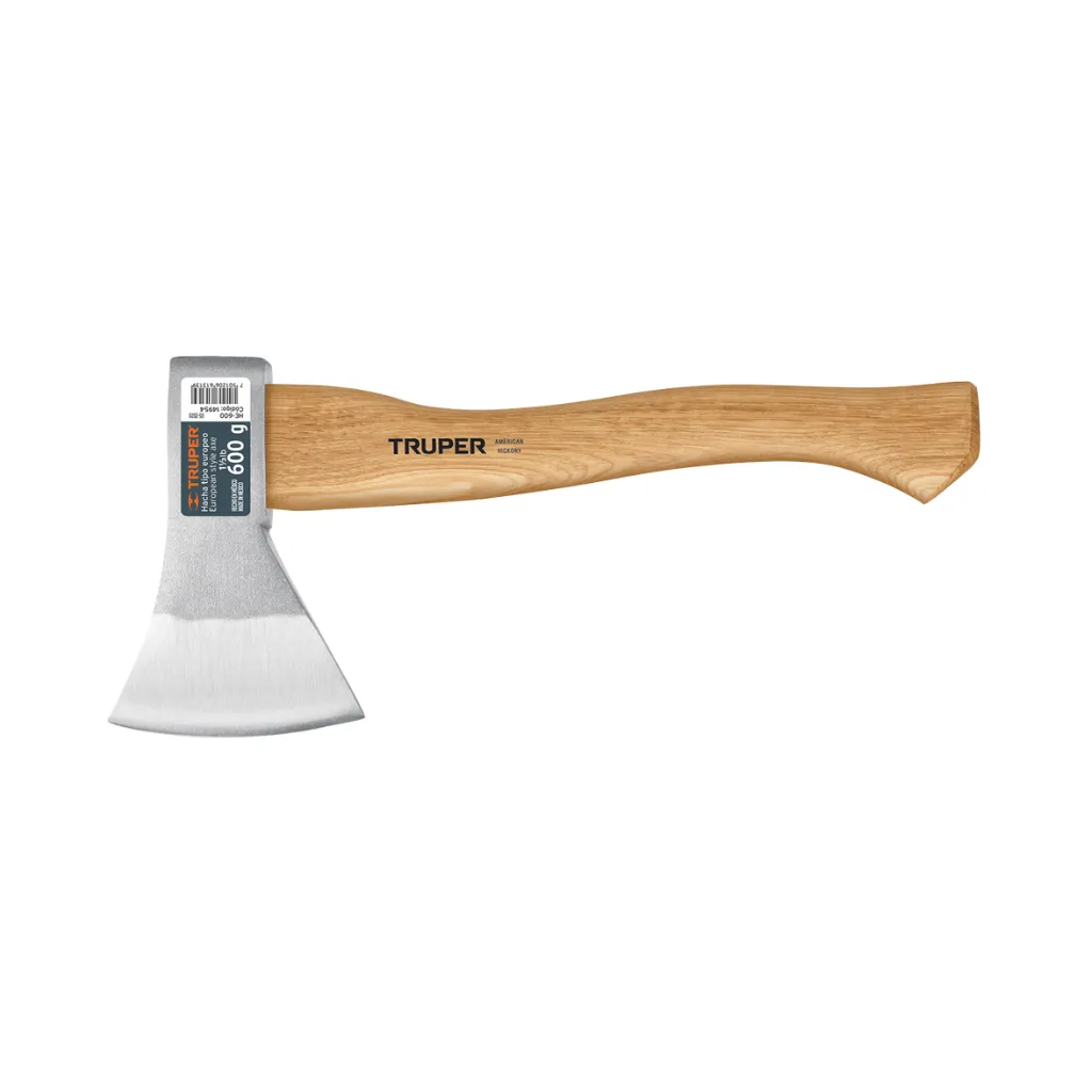 HACHA 1.1/4 LBS CON MANGO MADERA 14" TRUPER