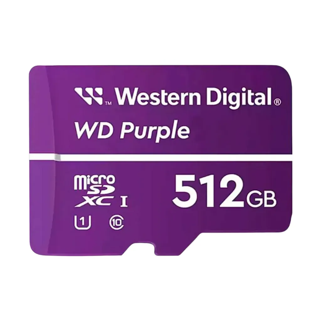 MEMORIA MICRO SD P/CAMARAS 512GB PURPLE WD