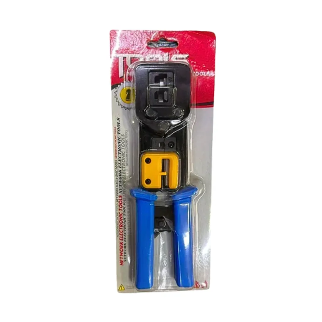 ALICATE CRIMPING RJ45 3 EN 1 C/PELADOR