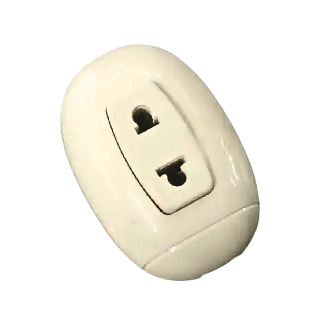 TOMACORRIENTE UNIVERSAL AEREO OPALUX 1 MODULO OPALUX
