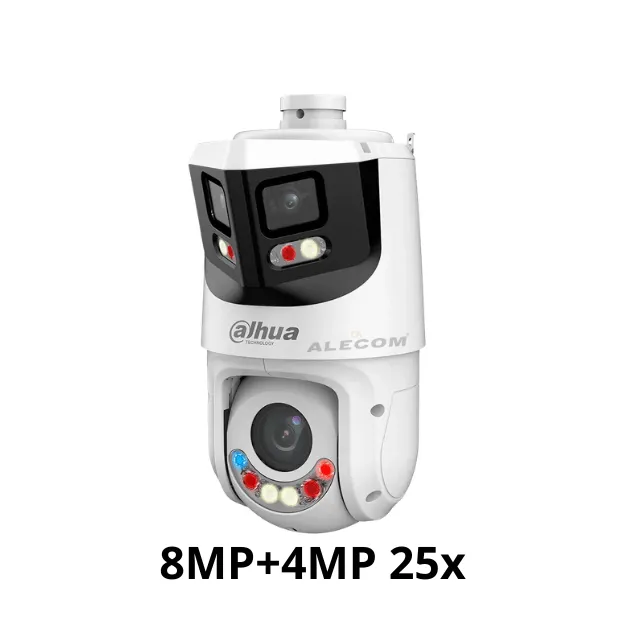 CAMARA IP PTZ 8MP + 4MP PANORÁMICA +  TIOC ZOOM ÓPTICO 25X DAHUA