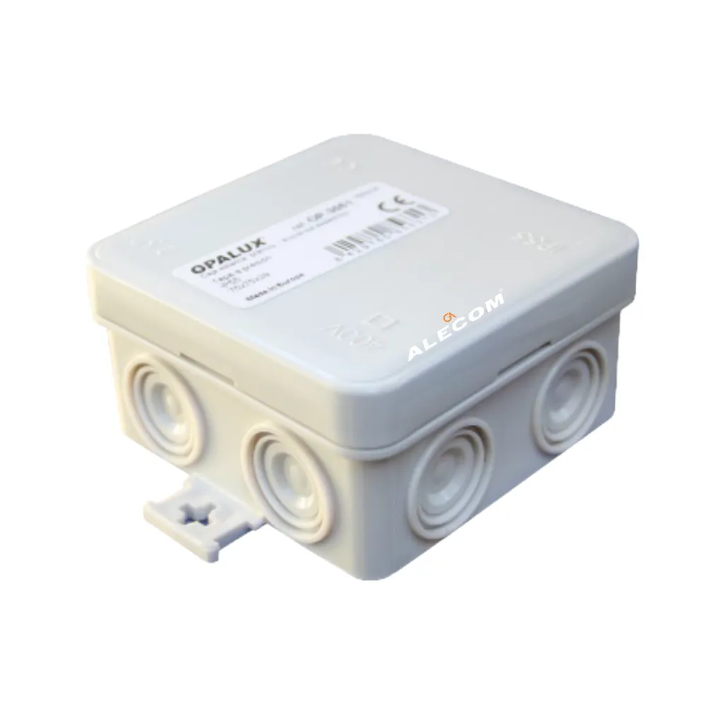 MINI CAJA DE PASE 75x75x39mm IP55 OPALUX
