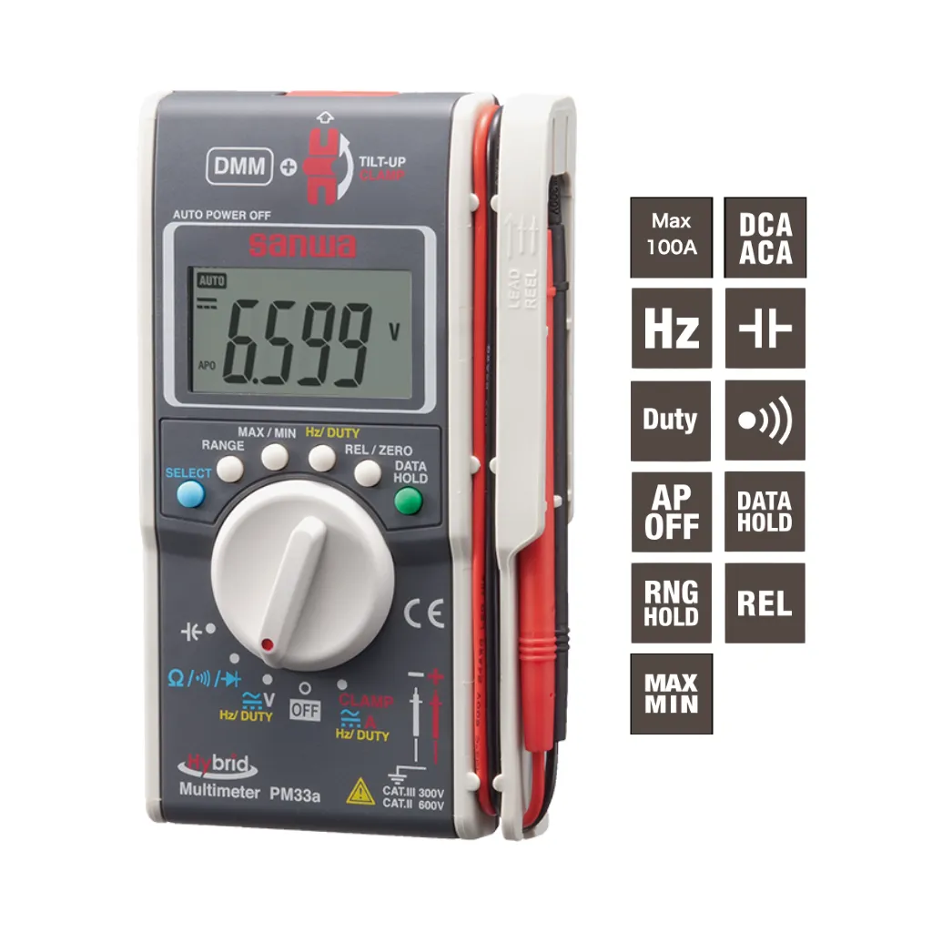 MULTIMETRO DIGITAL HIBRIDO-SANWA