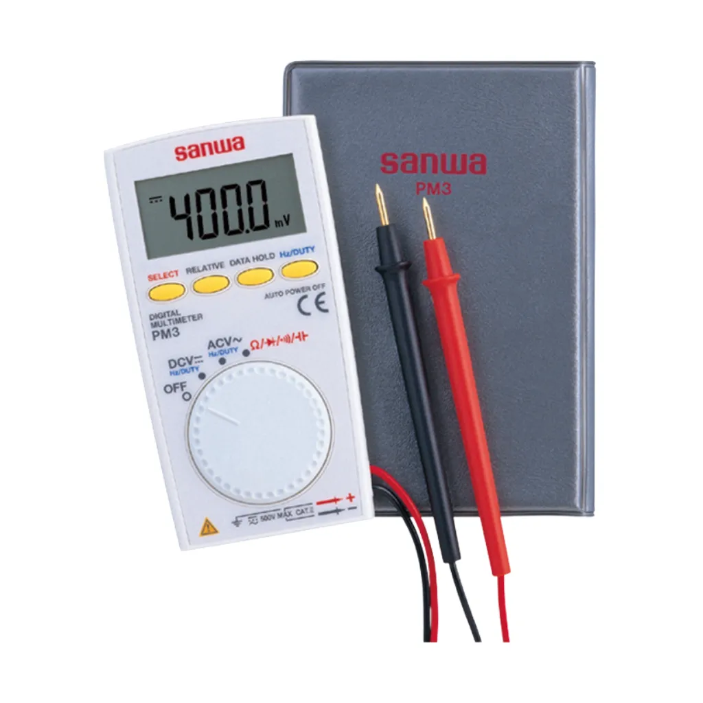 [PM3] MULTITESTER DIGITAL MULTIFUNCION PROFESIONAL SANWA
