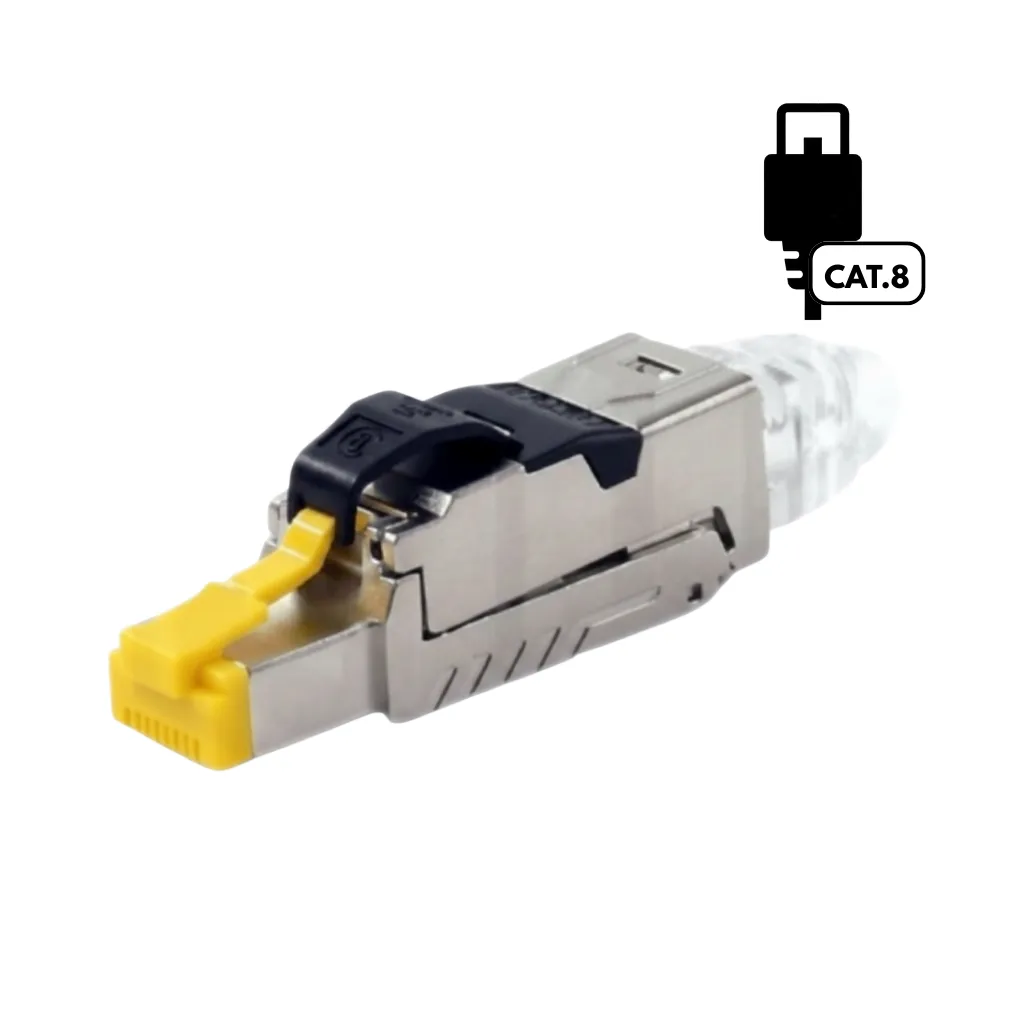 PLUG CAT.8 FULL APANTALLADO FIJO DIXON