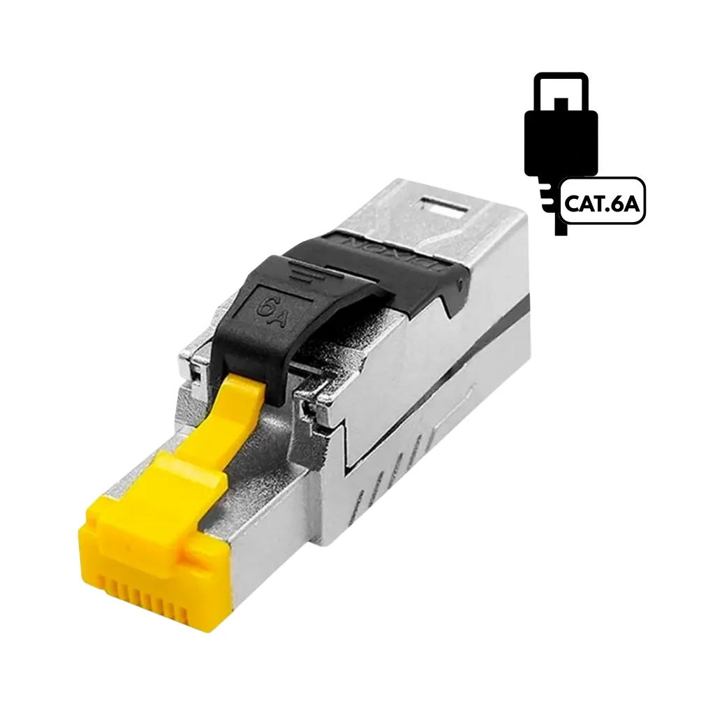PLUG RJ45 CAT6A DE CAMPO 22 AWG-26 AWG DIXON