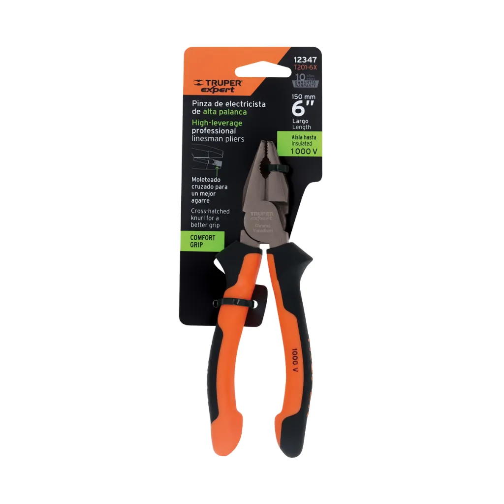 ALICATE UNIVERSAL 6 MANGO CONFORT (T201-6X) TRUPER