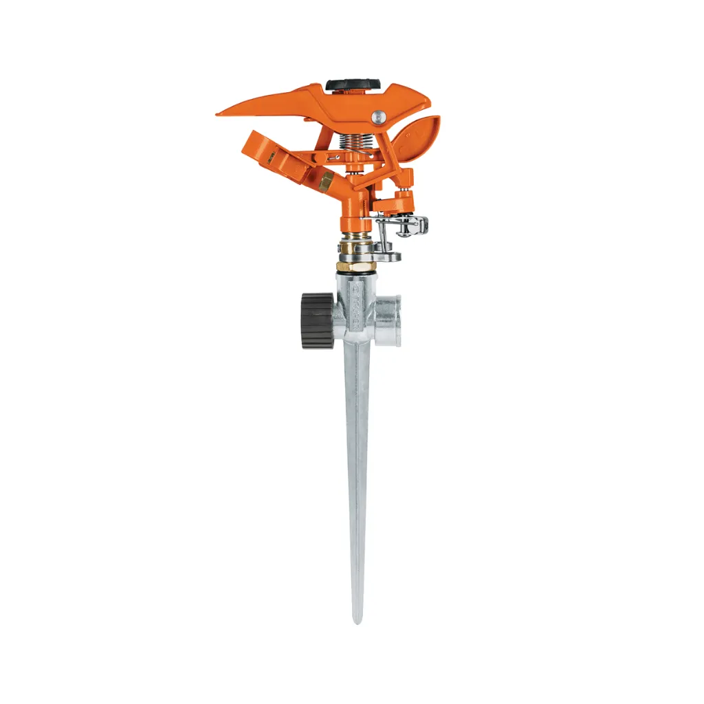 ASPERSOR METALICO REFORZADO C/ ESTACA DE ESCALON ASP-11R  TRUPER