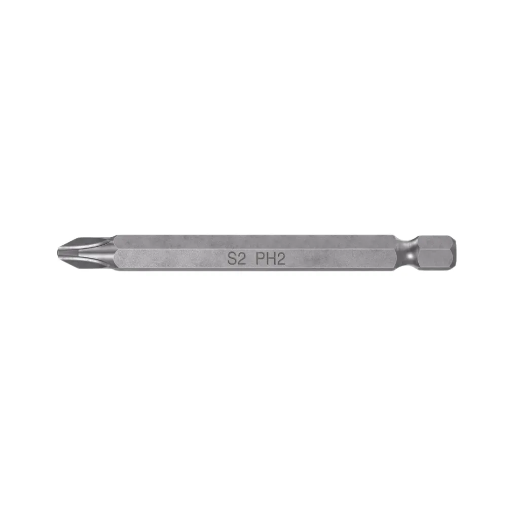 [12153] ESTUCHE CON 5 PUNTAS DE CRUZ PH2 LARGO 3 xUND. TRUPER