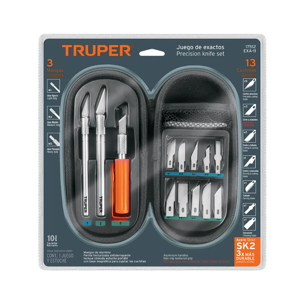 EXA-11 JUEGO DE EXACTO 11 PIEZAS TRUPER