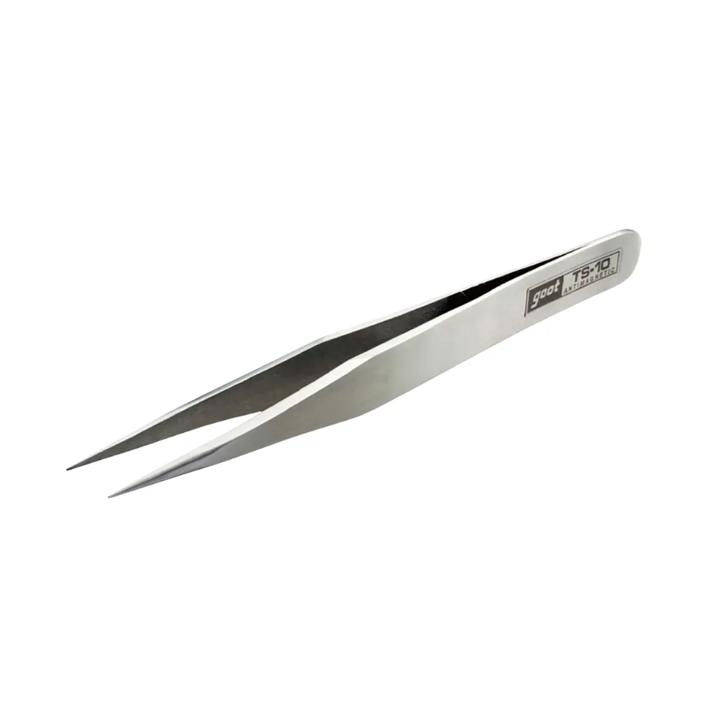 [TS-10] PINZA DE PRECISION RECTA GOOT ORIGINAL JAPAN