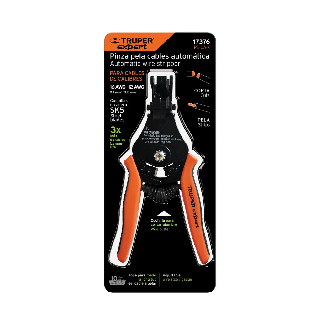 [17376] PELA CABLE AUTOMATICA DE PRECISION MANGO CONFORT GRIP (PE-CA-X ) TRUPER