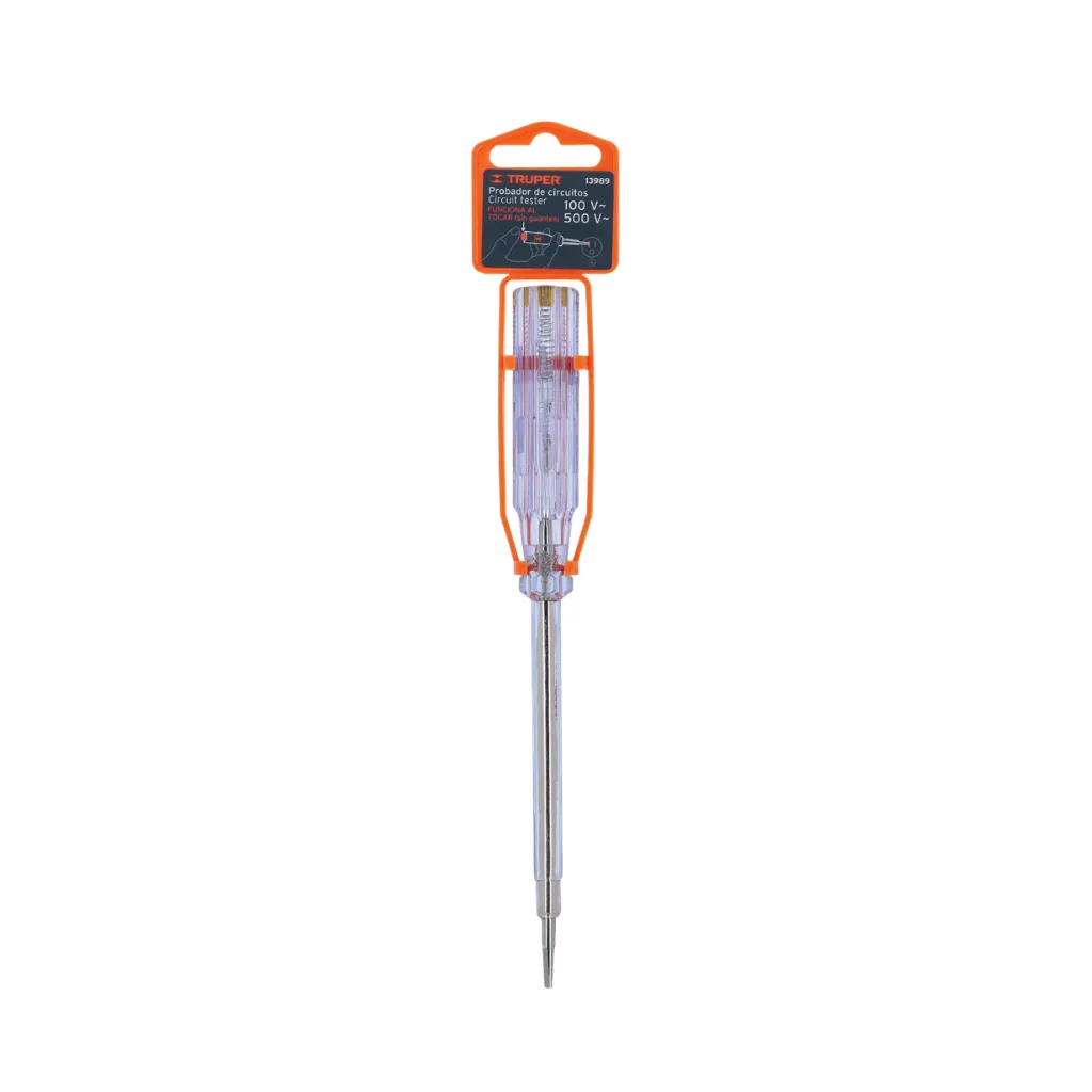 [13989] PROBADOR PILOTO 19 CM DE CORRIENTE ALTERNA TRUPER