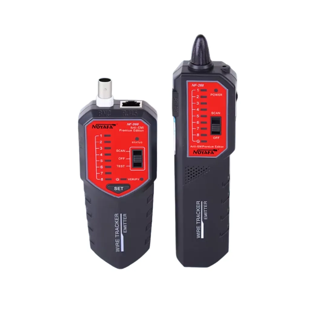 [NF-268] PROBADOR DE CABLE DE RED STP/UTP NOYAFA