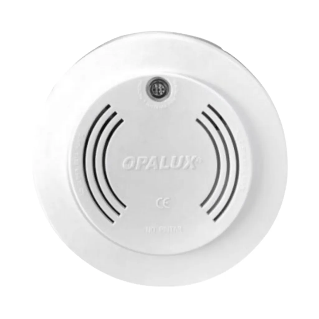 DETECTOR DE HUMO C/BATERIA 9VDC OPALUX