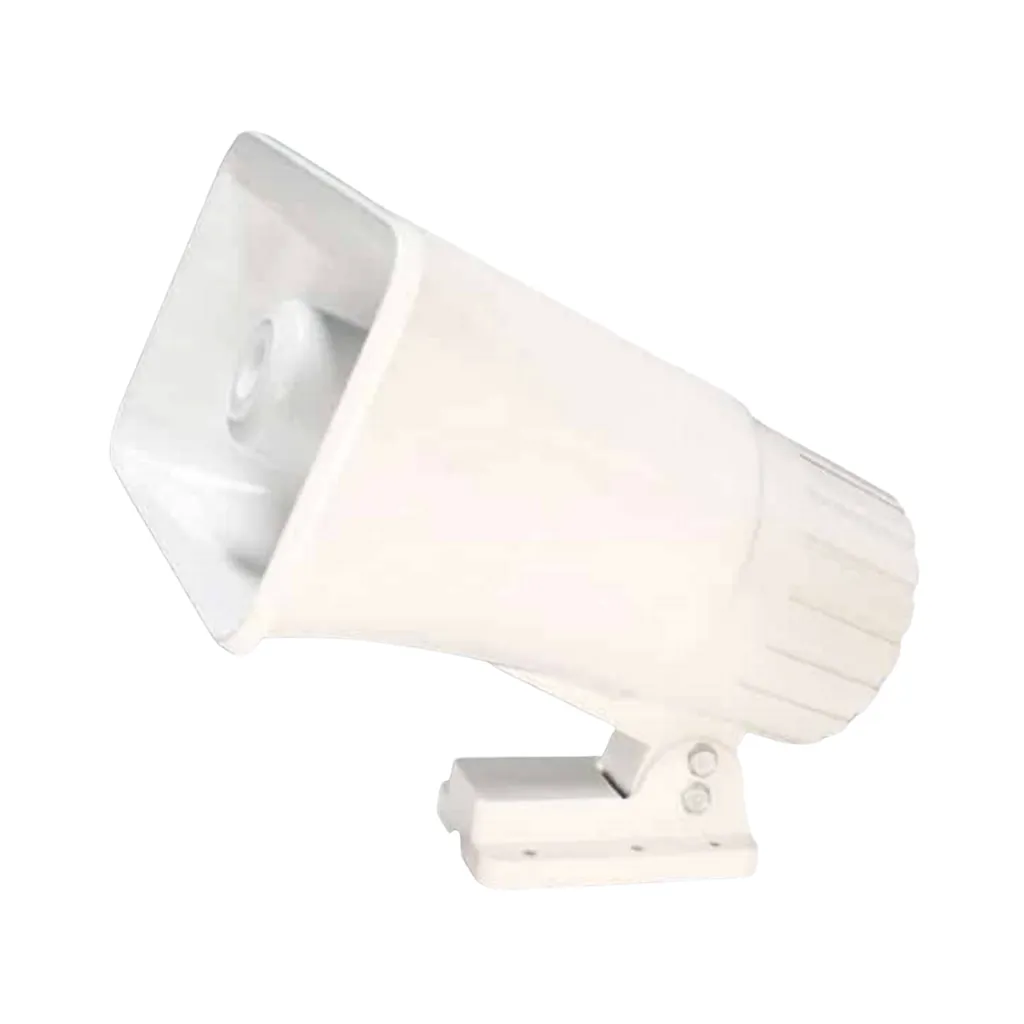 SIRENA BLANCA 12VDC- 60WATTS 8 OHM  2 TONOS OPALUX