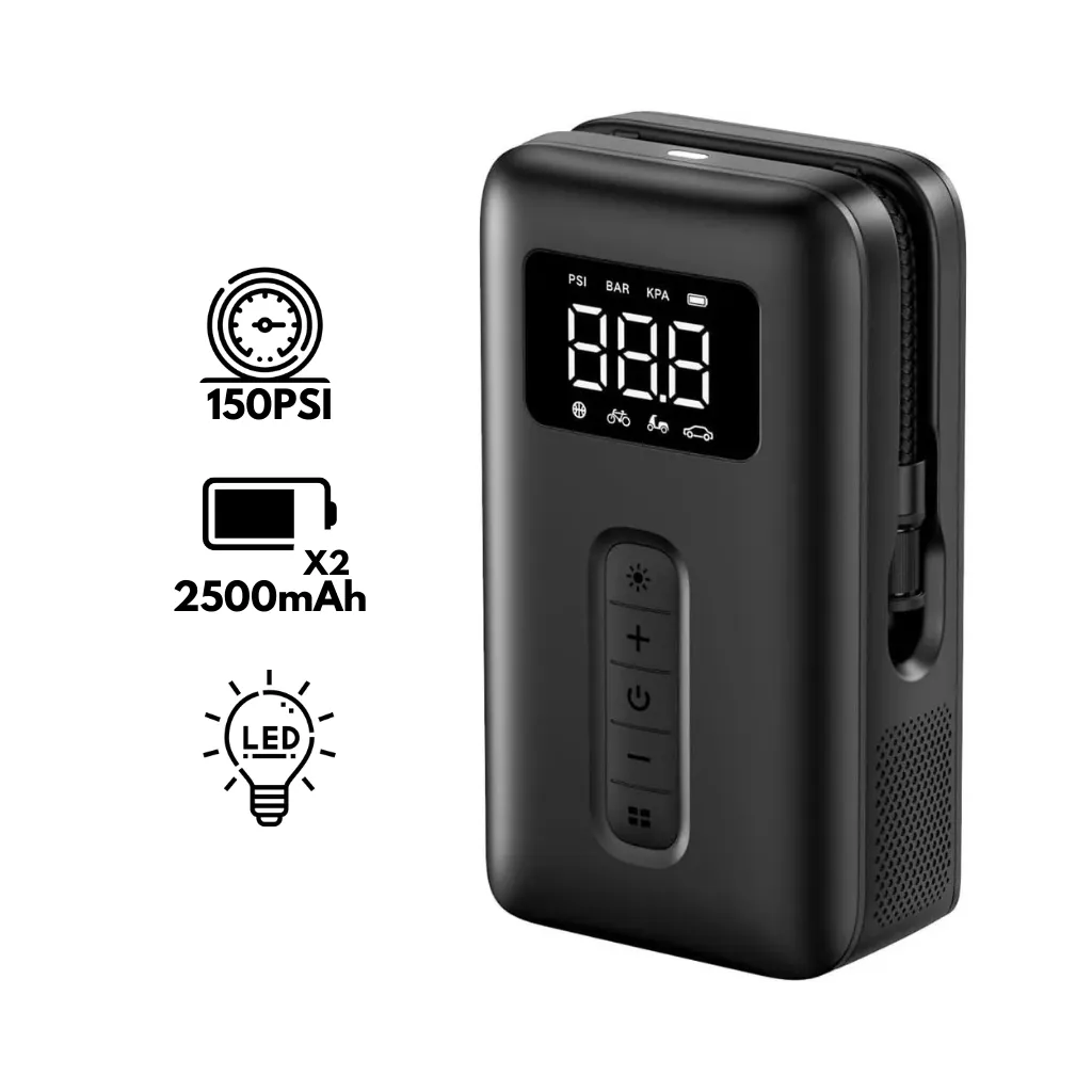 INFLADOR PORTATIL CD259 P/AUTOS, BICICLETAS Y PELOTAS CD259 UGREEN