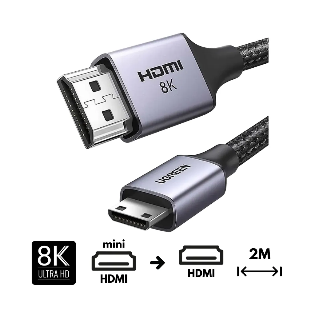 [15515] MINI HDMI A HDMI 8K 2M HD163 UGREEN