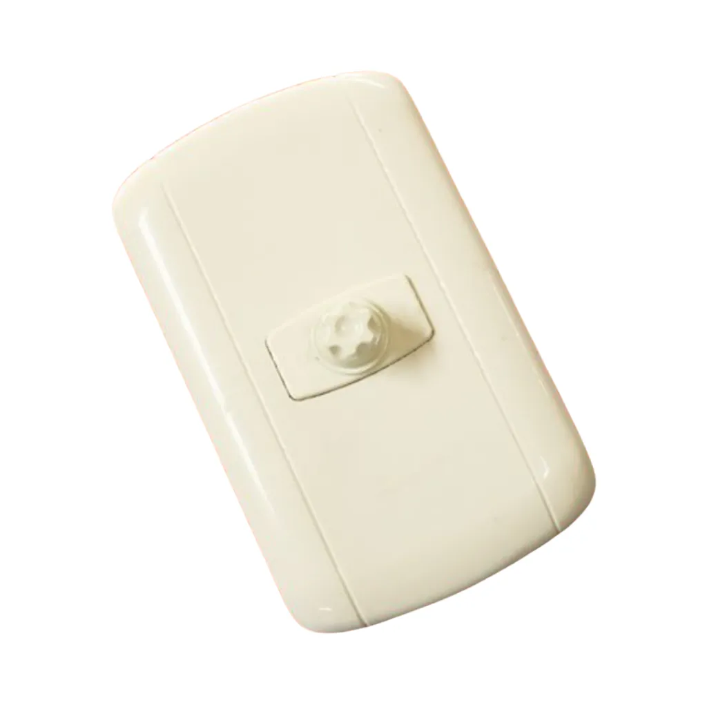 [CJ1129] PLACA DE PARED EMPOTRABLE  CON DIMER P/LAMPARAS OPALUX
